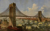The great East River suspension bridge--Connecting the cities of New York and Brooklyn Poster Print - Item # VARBLL058751941L