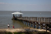 Pier on Mobile Bay, Fairhope, Alabama Poster Print by Carol Highsmith - Item # VARBLL0587558458