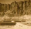 Ruins of the Temple of Deir el-Bahri , on the west bank of the Nile, opposite Luxor, Egypt. Poster Print - Item # VARBLL058753956L