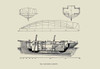 A single graphic from a treatise on the design of small yachts from 1891 by C.P. Kunhardt. Poster Print by Charles P. Kunhardt - Item # VARBLL0587127260