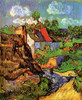Houses in Auvers Poster Print - Item # VARBLL058750561L