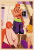 Illustrations of pirates from "The Book of Pirates" relaying tales of adventure for children. Poster Print by George Taylor - Item # VARBLL0587155639