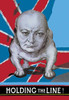 An American World War II poster depicting Winston Churchill as a stubborn British Bulldog. Poster Print by Henri Guigon - Item # VARBLL0587010487