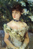 Woman In off the Shoulder Victorian Gown Poster Print by Berthe  Morisot - Item # VARBLL0587252731