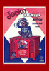 Box art to a gumball dispensing mechanical toy bank where a monkey tips his hat when the coin in inserted and the crank then dispenses the gumball. Poster Print by unknown - Item # VARBLL0587216689