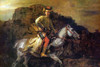 Polish warrior with arrows in his quiver rides a white, stallion Poster Print by Rembrandt  Van Rijn - Item # VARBLL0587264780