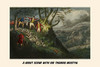 Dogs chase a fox on a night hunt Poster Print by Henry  Alken - Item # VARBLL058731172x