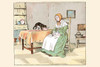 Poor Mrs. Blaize sat sorrowful in her chair feeding milk to her cat Poster Print by Randolph  Caldecott - Item # VARBLL0587316764