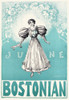 A woman stand wearing flowers. Poster Print - Item # VARBLL058741698x