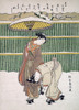 Woman & Attendant in the Snow Poster Print by Harunobu - Item # VARBLL0587650001