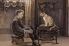 Picture of a boy and a cat published in Harper's second reader. New York : Harper & Brothers, 1888. Poster Print by Alice Barber Stephens - Item # VARBLL0587326441