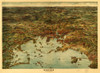 Boston Harbor & Environs 1905 Poster Print - Item # VARBLL058757010L