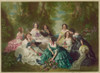 Eug?nie, empress of the French and her maids of honor Poster Print - Item # VARBLL058759758L