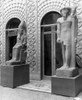 Statues of Ramses II outside Egyptian Museum in J?zah. Poster Print by Felix Bonfils - Item # VARBLL0587419741