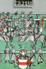 Medieval Tournament melee & Jousting Poster Print by Ludwig  Van Eyb - Item # VARBLL058729339x