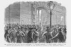 Mustering of Citizens at Railroad & Telegraph Office after Hearing about Morgan's Raid Poster Print by Frank  Leslie - Item # VARBLL0587326018
