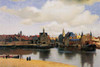 View of the city of delft with waterway Poster Print by Johannes  Vermeer - Item # VARBLL0587263520