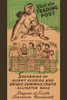 An image from a souvenir matchbook sold at a tourist attraction in Miami, Florida.  The Seminole tribe ran the attraction with birds, baboons, alligators, and themselves in traditional garb. Poster Print by Unknown - Item # VARBLL0587258268