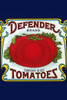 Original can label for tomatoes showing a large juicy tomato. Poster Print by unknown - Item # VARBLL058733455x