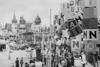 The Disneyland of its Day, Luna Park at Coney Island attracts throngs of people from New York; scene show huge children's blocks piled up for 10 stories as partygoers pay for  entrance. Poster Print - Item # VARBLL058746101L