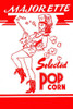 Original art from a box of popcorn sold at carnivals and events.  Sold under the brand name "majorette."  With a great image of a girl in uniform who leads the marching band in parades. Poster Print by unknown - Item # VARBLL0587315067