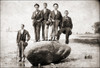 Young Men stand on a Boulder Poster Print by unknown - Item # VARBLL0587433752