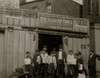 Boys wait outside of a Coal Shed Office that also serves as a depot for the newsboys to pickup their papers i.e. the St. Louis Times Poster Print - Item # VARBLL058754755L