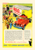 The Senator says: you can't bea the machine - if it_s a REO.   Vintage ad for REO motors and their trucks. Poster Print by unknown - Item # VARBLL0587432292