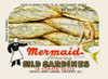 Vintage label for Norwegian sardines. Poster Print by unknown - Item # VARBLL0587394854