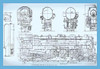 RAILROAD SCHEMATICS & PLANS Poster Print by unknown