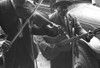 African American musicians play a violin  Guitar Poster Print - Item # VARBLL058744856L