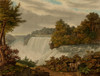 Niagara Falls. To Thomas Dixon Esq.. this view of the American Fall taken from Goat Island Poster Print - Item # VARBLL058756820L