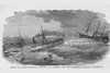 River Steamer founders in the ocean off Cape Hatteras; Marines Rescued Poster Print by Frank  Leslie - Item # VARBLL0587323612