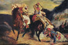 Combat of the Giaour & the Pasha Poster Print by Eugene Delacroix - Item # VARBLL058761019L