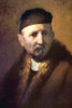 Bust of an old man with a cap Poster Print by Rembrandt  Van Rijn - Item # VARBLL0587264446