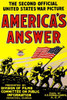 U.S. soldiers carrying rifles and one carrying U.S. flag. Poster Print by Unknown - Item # VARBLL0587234504