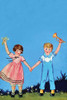 Bo Peep and Little Boy Blue. Poster Print by Queen Holden - Item # VARBLL0587279176