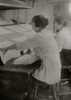 Girls working at mangle in Bonanno Laundry, 12 Foster Wharf. All are 15 years old and go to continuation school. Poster Print - Item # VARBLL058754262L