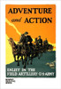Enlist in the Field Artillery - U.S. Army Poster Print by Harry S. Mueller - Item # VARBLL0587215186