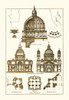 Architectural Drawings of Renaissance Architecture Poster Print by J. Buhlmann - Item # VARBLL0587090952