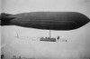 Clement-Bayard dirigible in flight, France Poster Print