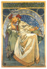 Mucha art Nouveay woman as a princess with a diamond tiara.  Alfons Maria Mucha, often known in English and French as Alphonse Mucha, was a Czech Art Nouveau painter and decorative artist Poster Print by Alphonse Mucha - Item # VARBLL0587411910