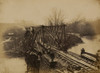 Part of construction corps building new military truss bridge across Bull Run, April 1863 Poster Print - Item # VARBLL058753440L