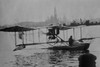 Biplane Land in the Canals of Venice; Captain Ginocchio's Airplane Poster Print - Item # VARBLL058746109L