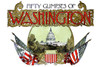 This is the cover of a collection of images of Washington D.C.  It was a portfolio sold to tourist who visited the city so they could take home a souvenir after visiting our nation's Capitol. Poster Print by Unknown - Item # VARBLL0587227788
