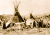 Shoshoni Indians--Skin tepees Poster Print - Item # VARBLL058751280L