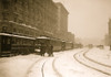 Washington DC Blizzard in 1922, Trolleys all stuck and lined up Poster Print - Item # VARBLL058750173L