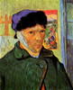 Vincent Van Gogh with Bandaged Ear Poster Print - Item # VARBLL058750343L