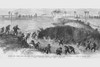 Grant Orders for Levees to be cut at Louisiana State Line Poster Print by Frank  Leslie - Item # VARBLL0587328746