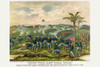 Charge of the African American Tenth Cavalry in San Juan during the Spanish American War Poster Print - Item # VARBLL0587245077